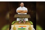 Dubai bakery makes Dh150,000 gold-coated cake for Indian Independence Day